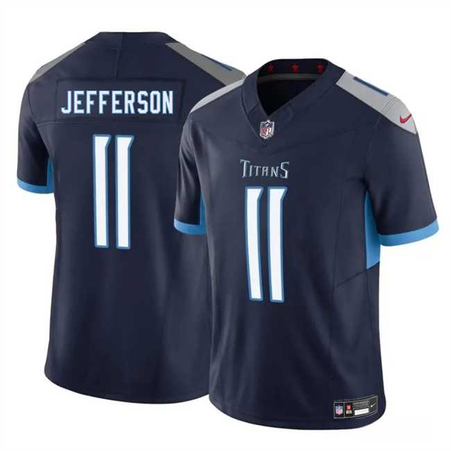Men & Women & Youth Tennessee Titans #11 Van Jefferson Navy 2025 F.U.S.E. Vapor Limited Stitched Jersey,We sell and wholesale Men & Women & Youth Tennessee Titans #11 Van Jefferson Navy 2025 F.U.S.E. Vapor Limited Stitched Jersey on line form chian!